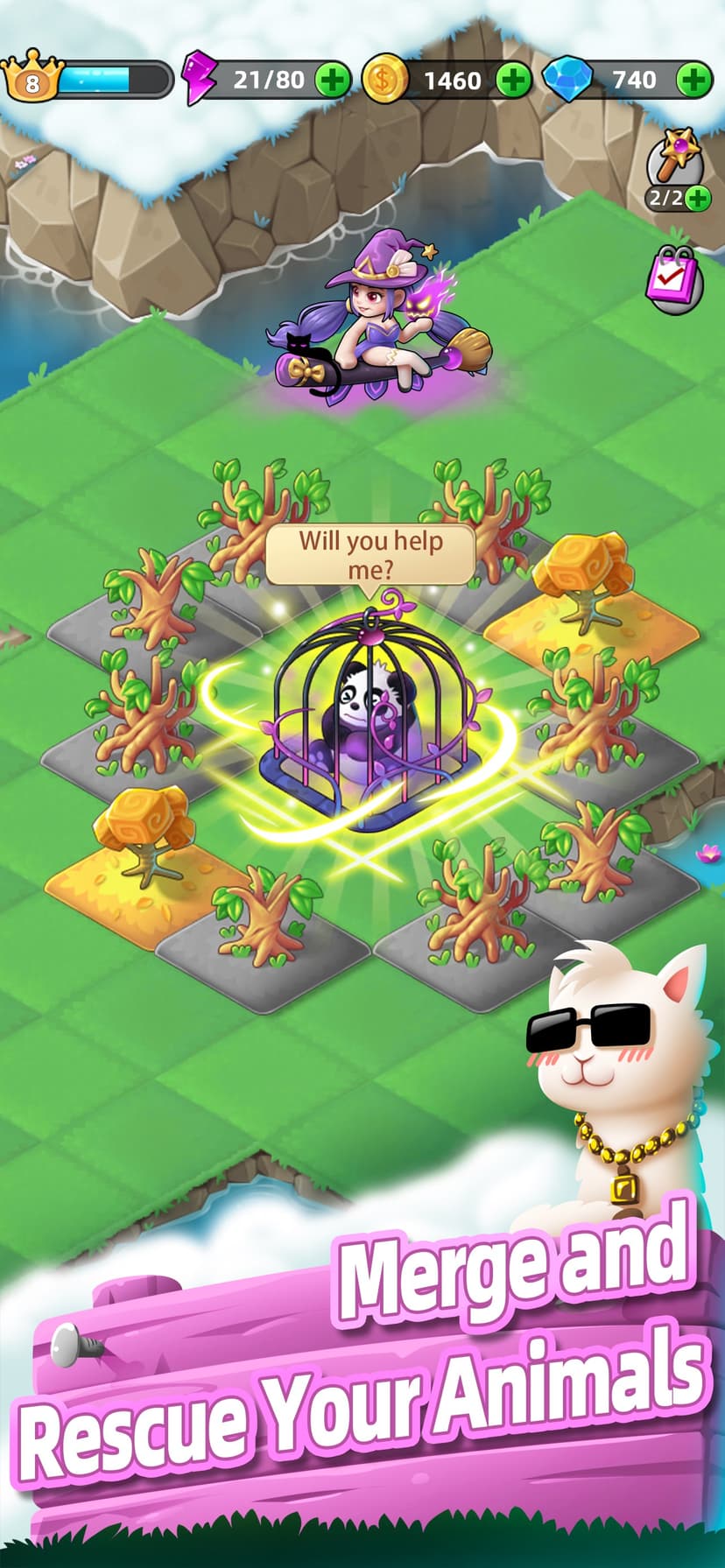 Merge Animals - Match & Merge screenshot 3 - screenshot