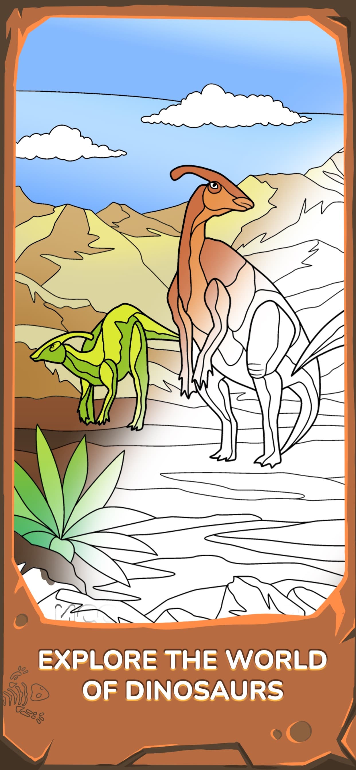 Dino Coloring Game for Kids screenshot 4 - screenshot