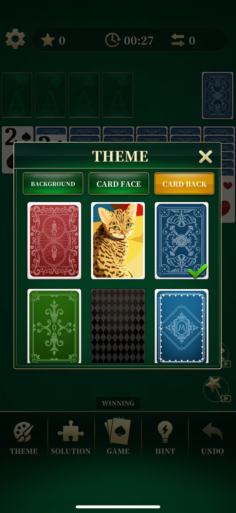 Solitaire Classic Klondike2025 screenshot 6 - screenshot