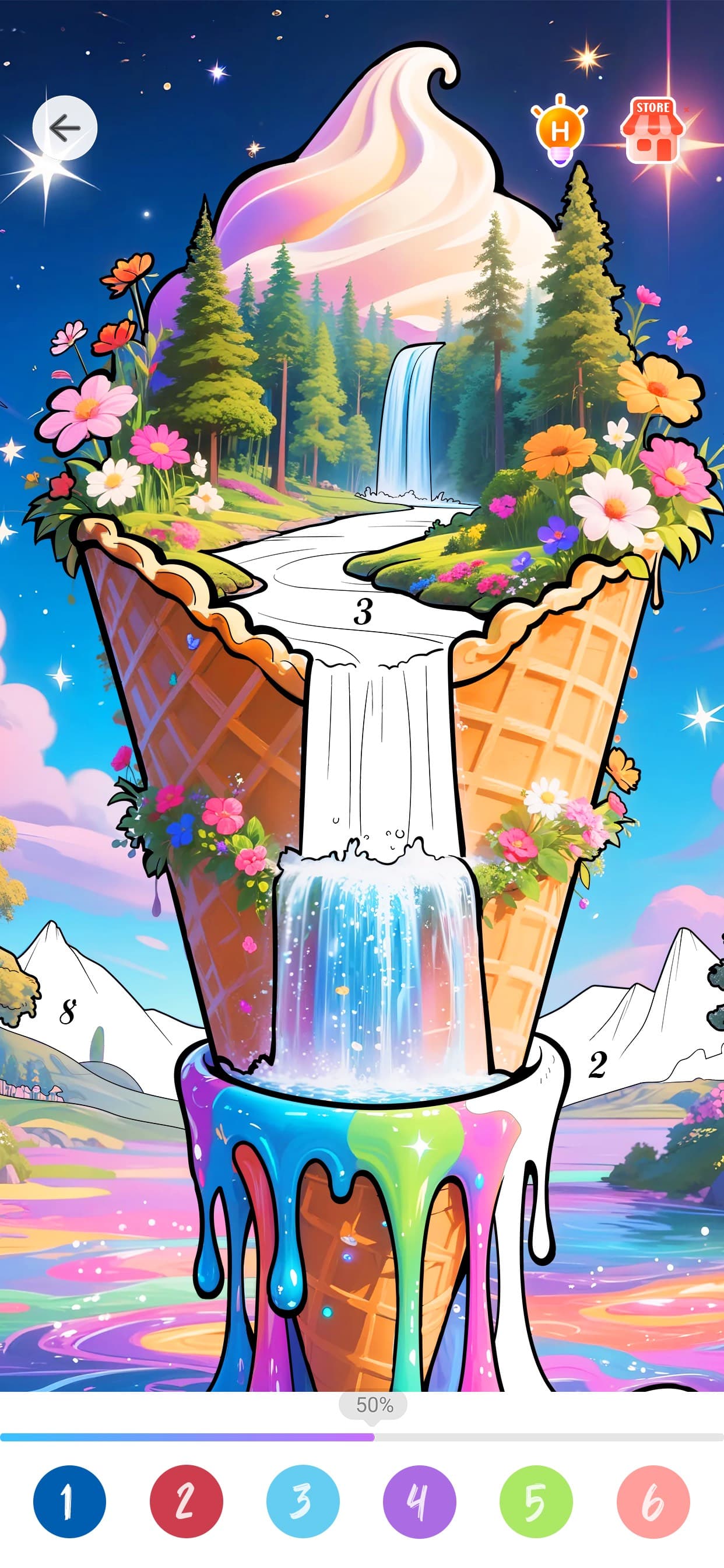 Mini World: Color by Number screenshot 5 - screenshot
