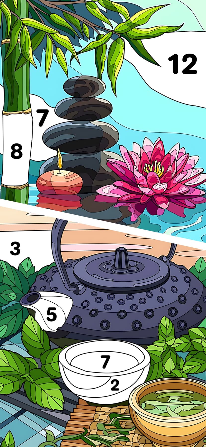 Christmas Coloring By Numbers screenshot 9 - screenshot