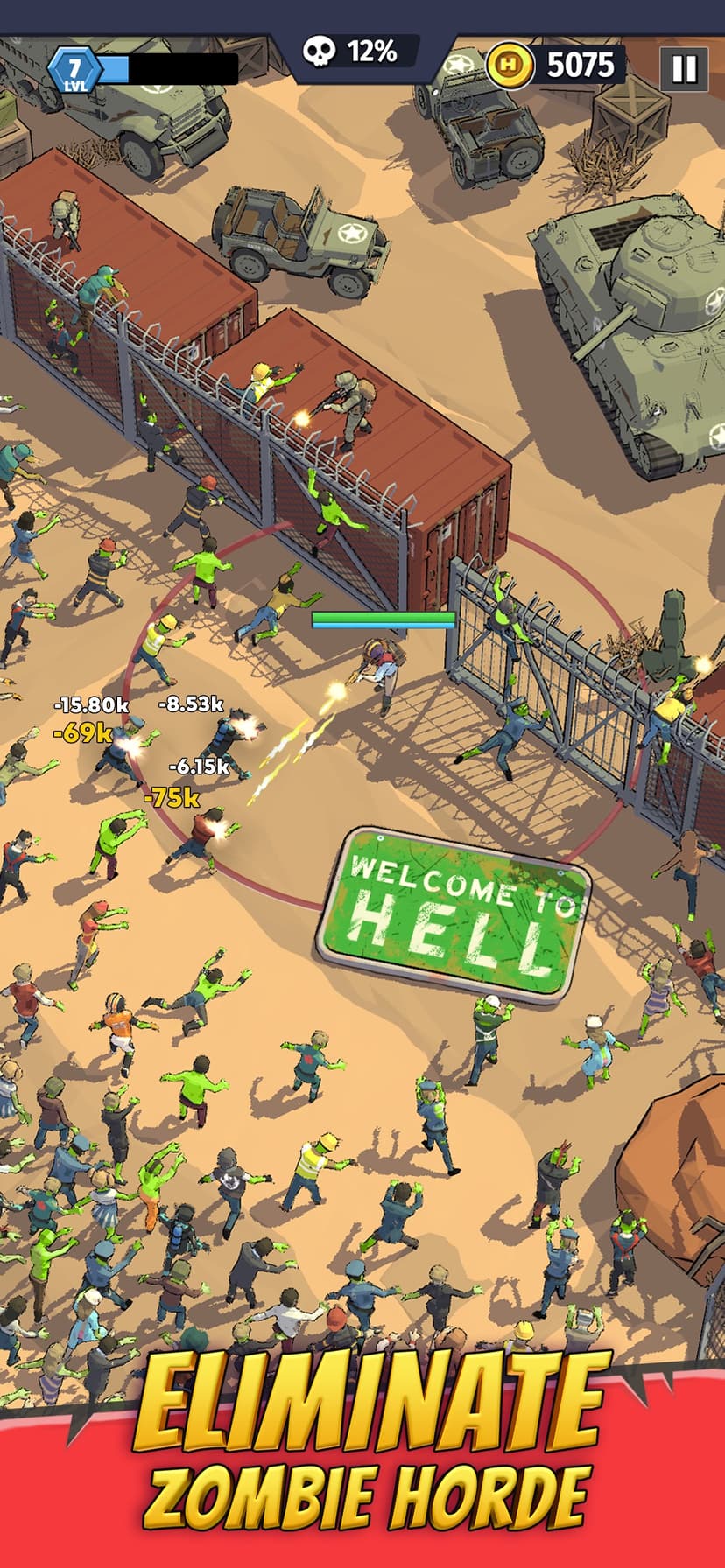 Last Hero: Top-down Shooter screenshot 1 - screenshot