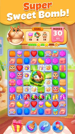Pet Candy Puzzle-Match 3 games screenshot 26 - screenshot