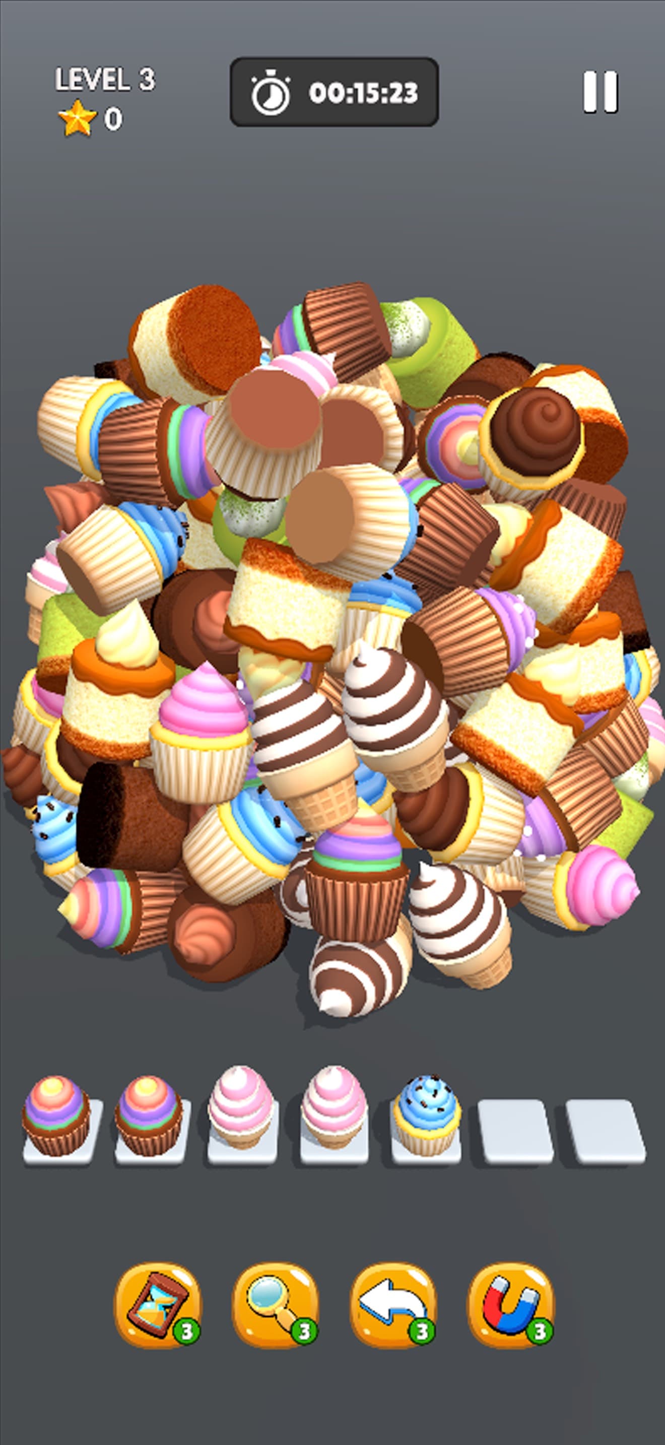 Find Match Pile 3D screenshot 2 - screenshot
