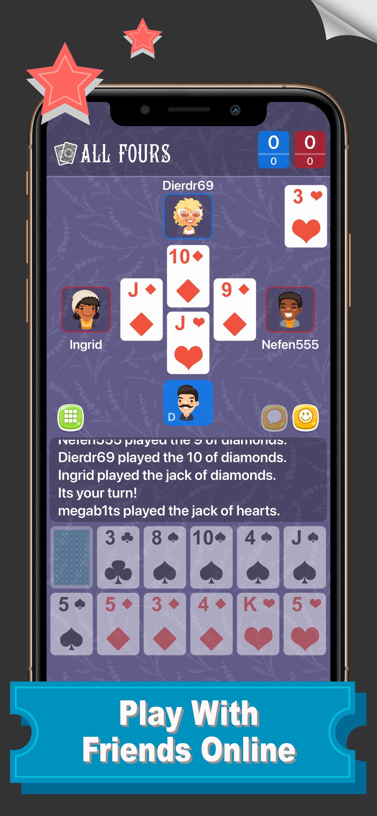 All Fours Trini Card Game screenshot 2 - screenshot