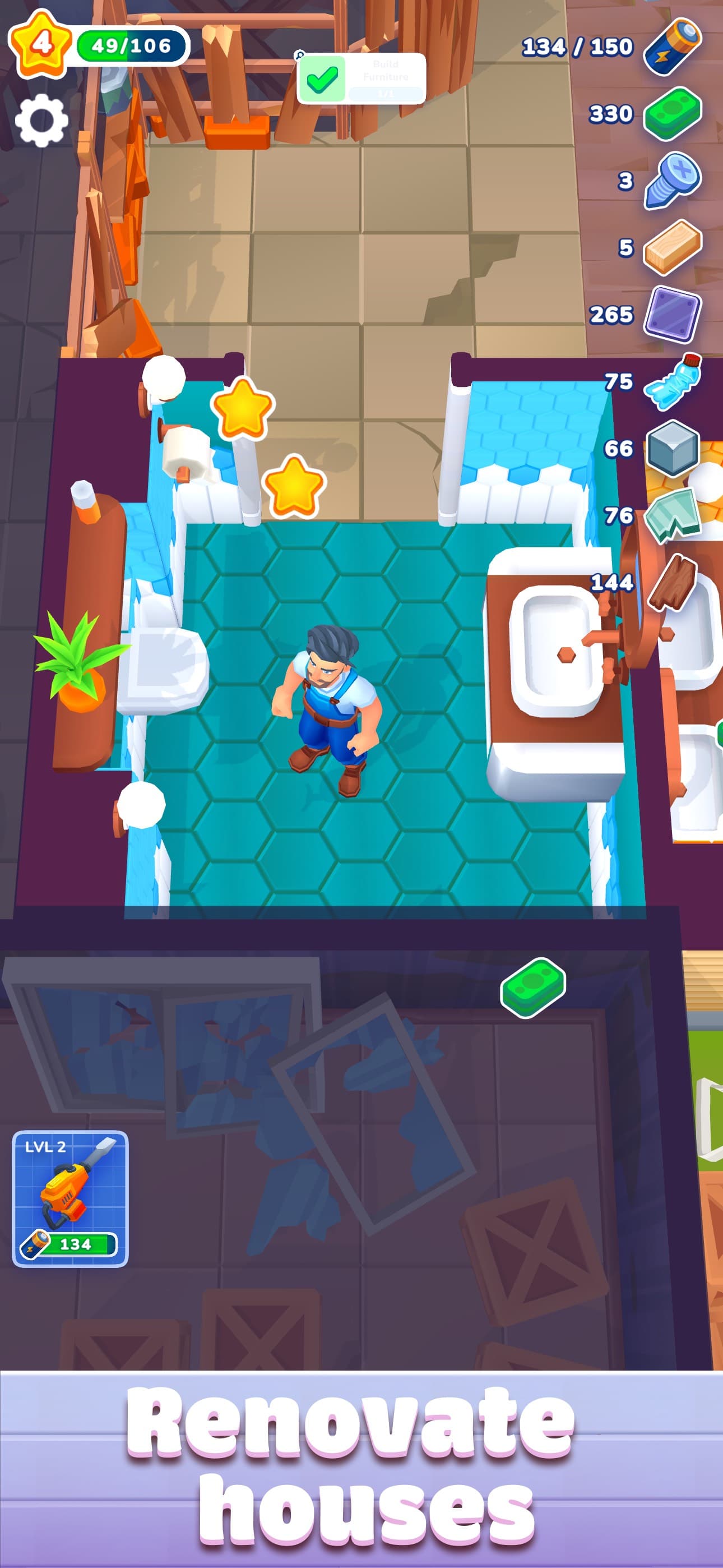 Renovation Day: House Makeover screenshot 1 - screenshot