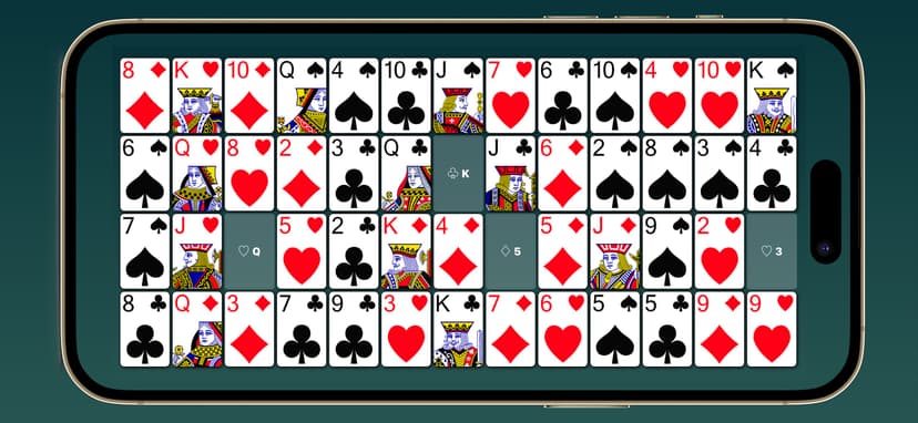 Montana (Gaps) Solitaire screenshot 1 - screenshot
