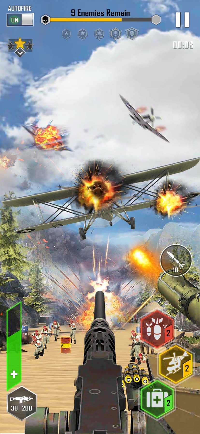 Sky Defense: War Duty screenshot 4 - screenshot