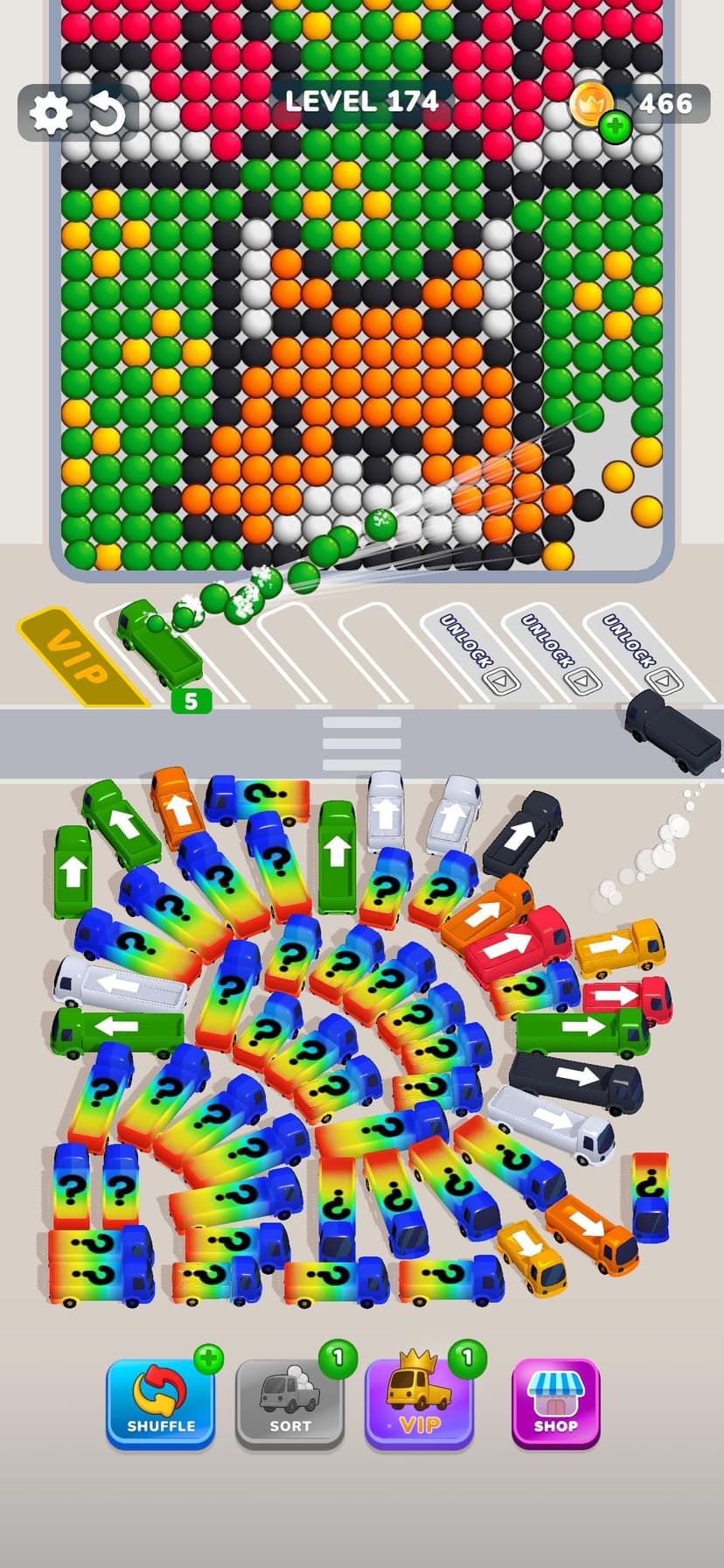 Bubble Bus: Parking Jam Puzzle screenshot 2 - screenshot