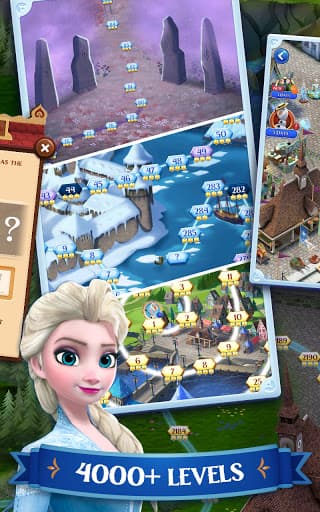 Disney Frozen Free Fall Games screenshot 3 - screenshot