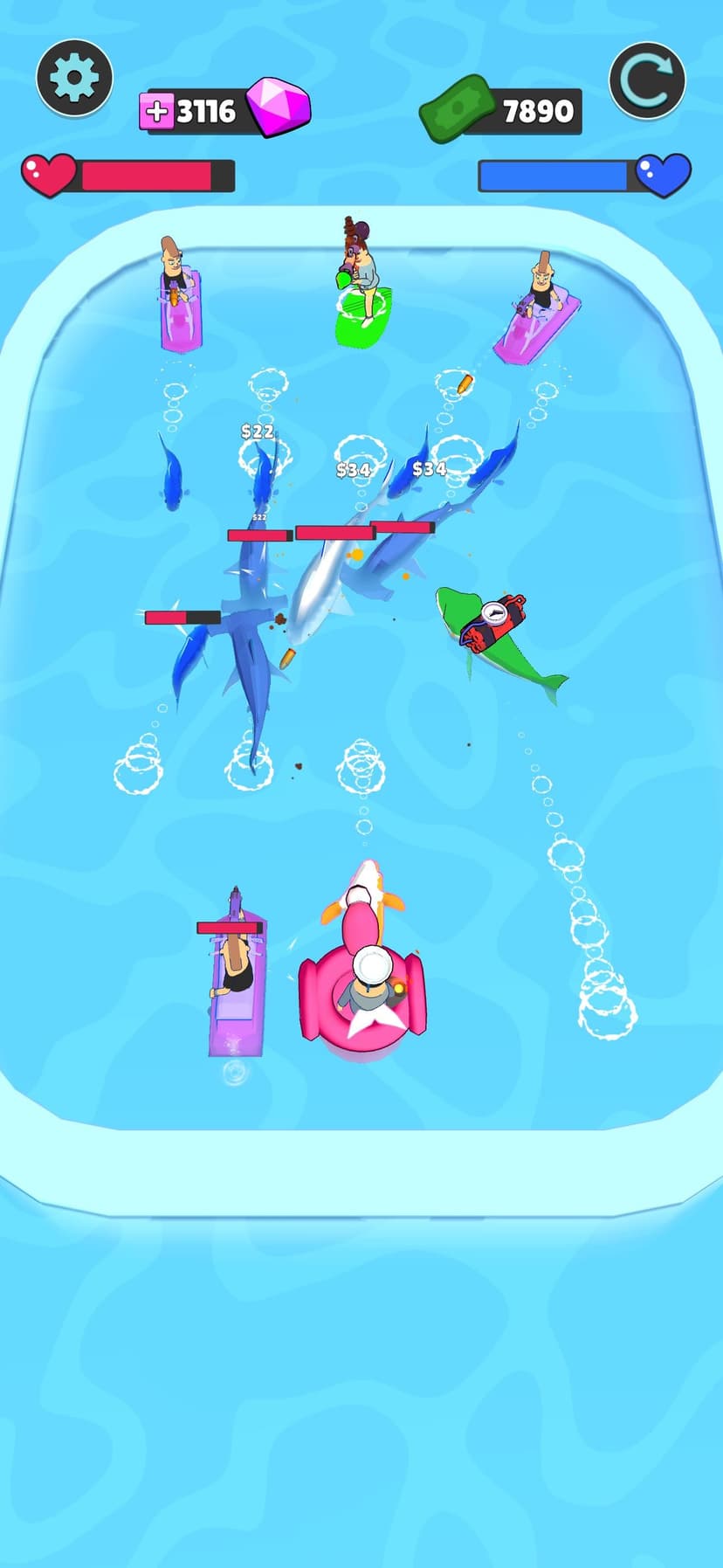 Merge Sharks screenshot 4 - screenshot