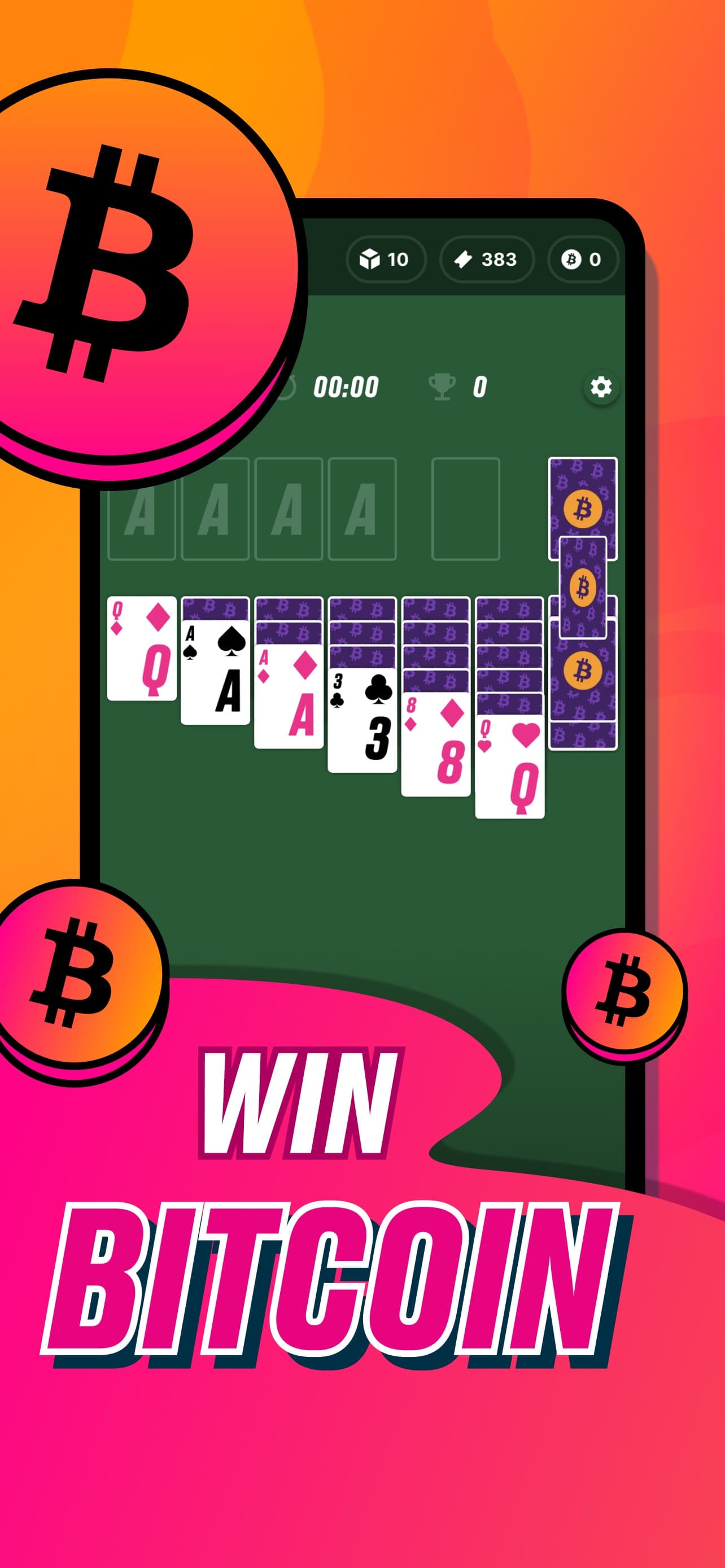 Club Bitcoin: Solitaire screenshot 1 - screenshot