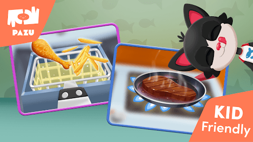 Paw Kitchen Kids Cooking Games screenshot 2 - screenshot