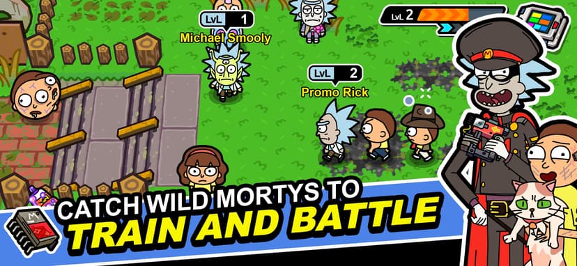 Rick and Morty: Pocket Mortys screenshot 1 - screenshot