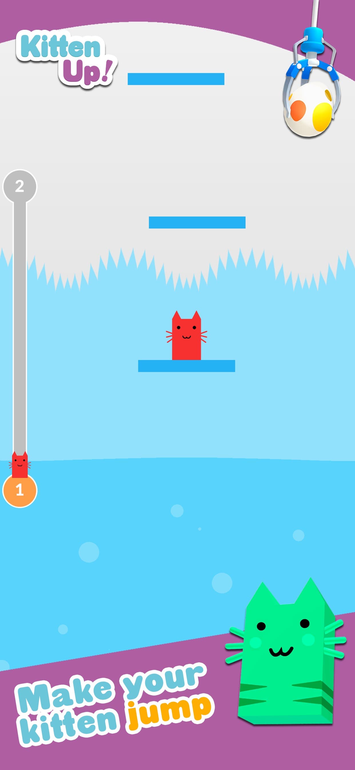 Kitten Up! Jump & Claw Games screenshot 1 - screenshot