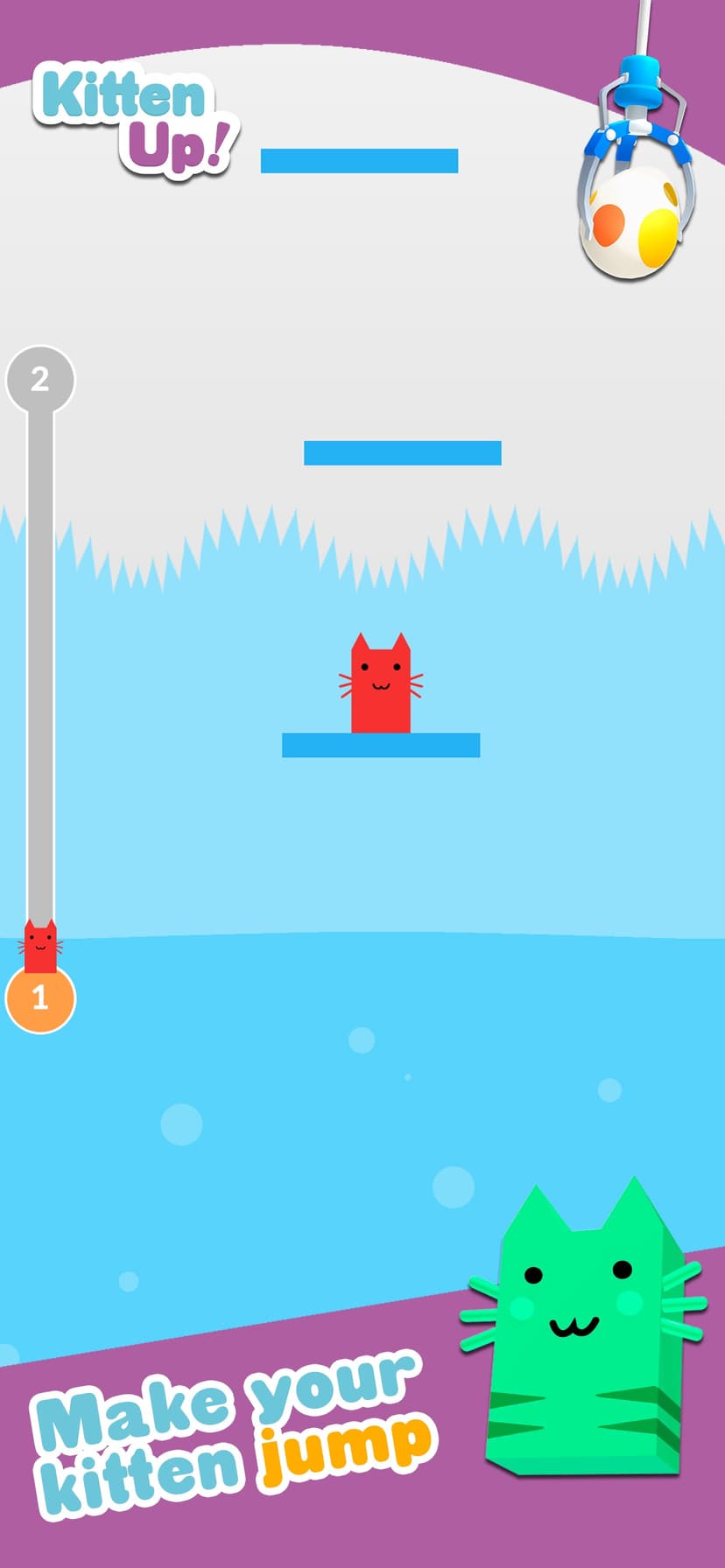 Kitten Up! Jump & Claw Games screenshot 1 - screenshot