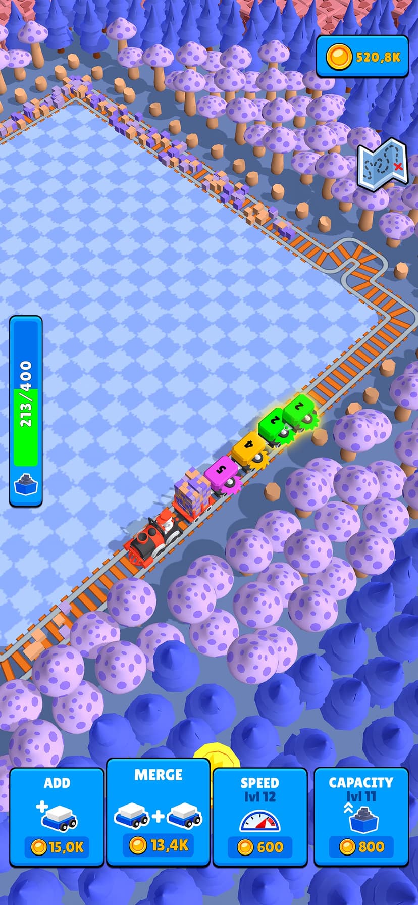 Train Miner: Idle Railway Game screenshot 5 - screenshot