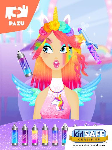 Girls Hair Salon Unicorn screenshot 6 - screenshot