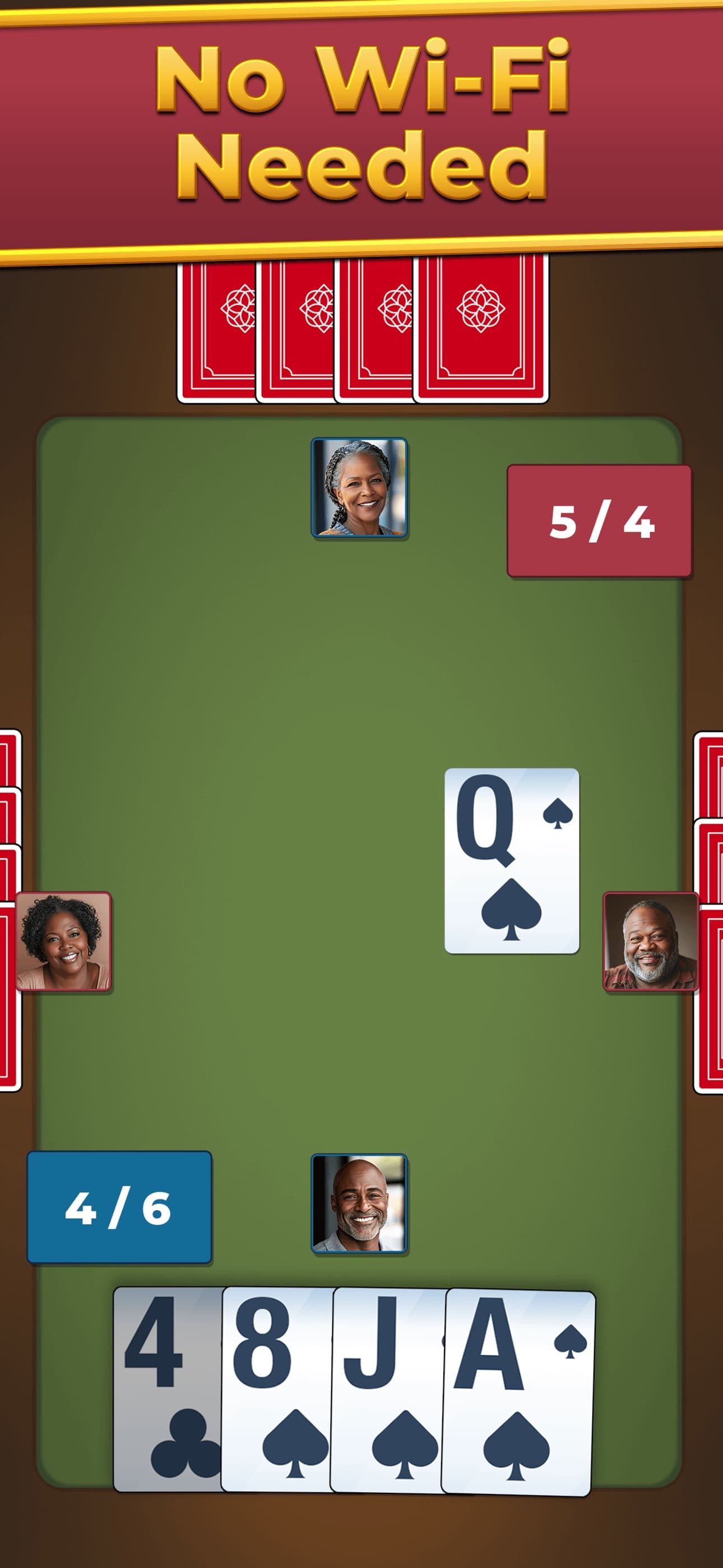 Spades For Seniors: Card Game screenshot 6 - screenshot