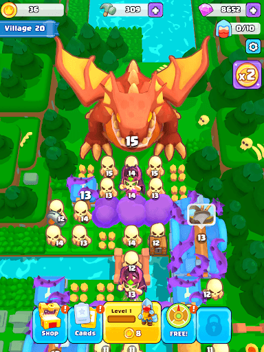 Brave Merge - Battle & Defense screenshot 12 - screenshot