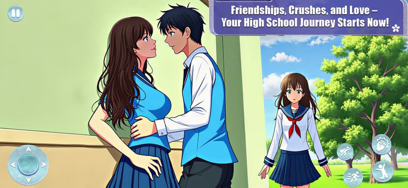 Anime School Sim Love Life 26 screenshot 2 - screenshot