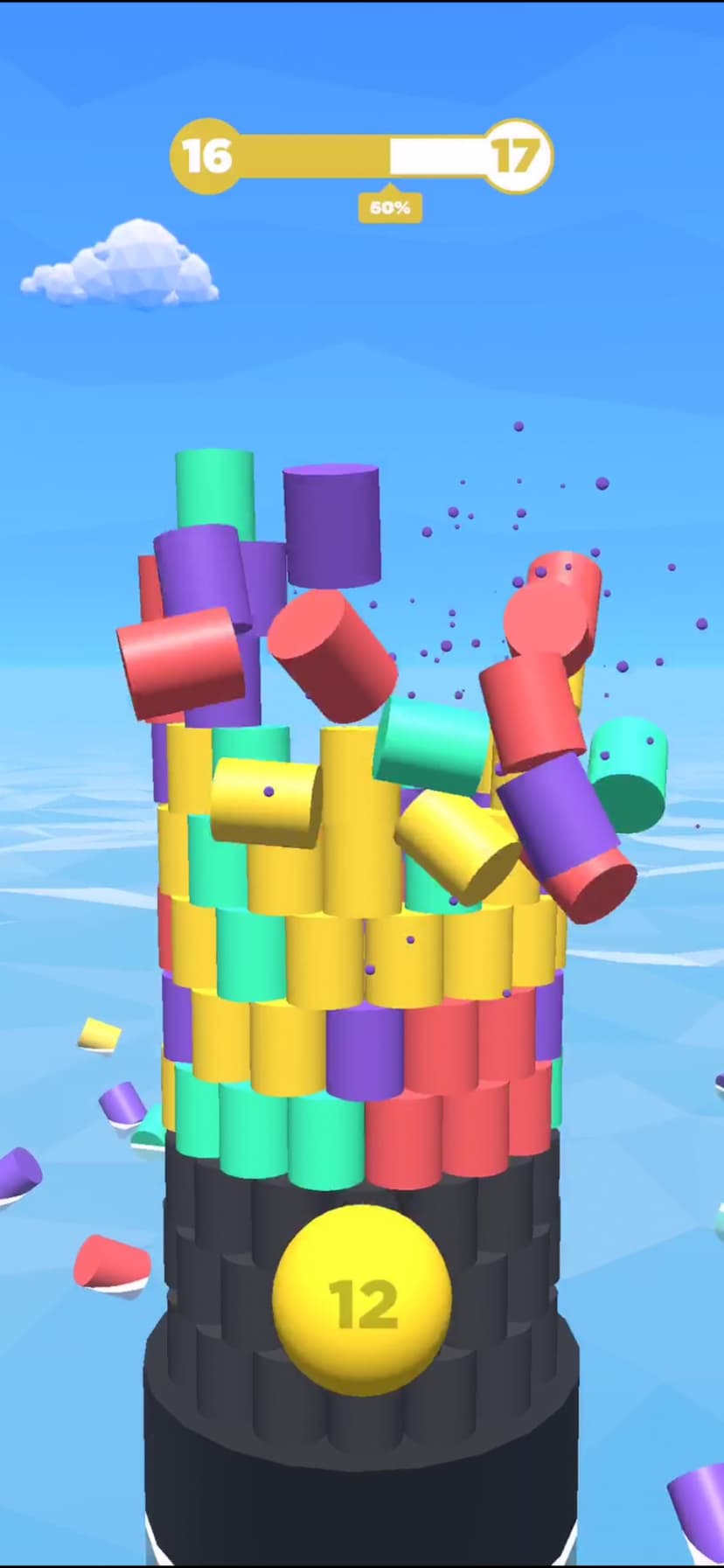 Tower Color - Hit and crash! screenshot 3 - screenshot
