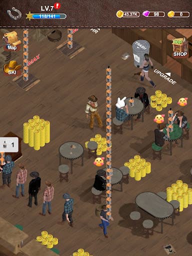 Saloon Dash Idle screenshot 6 - screenshot