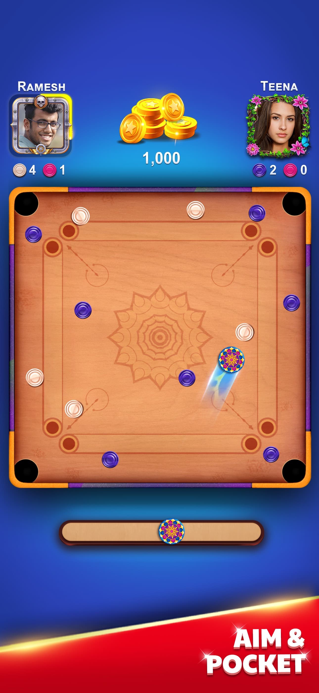 Carrom King screenshot 2 - screenshot