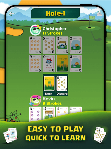 Play Nine: Golf Card Game screenshot 14 - screenshot