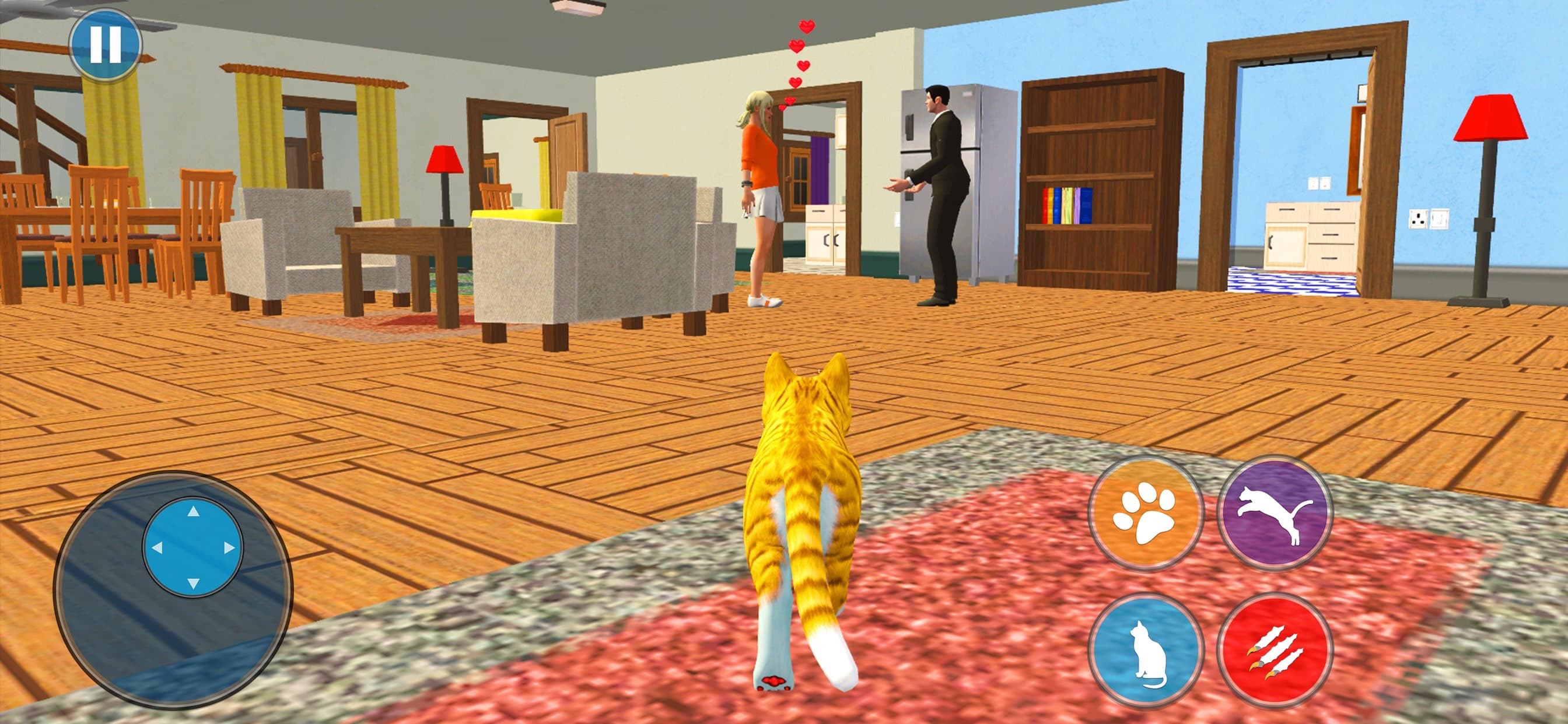 My virtual pet Cat Games screenshot 1 - screenshot
