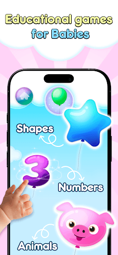 Baby Balloons pop screenshot 1 - screenshot
