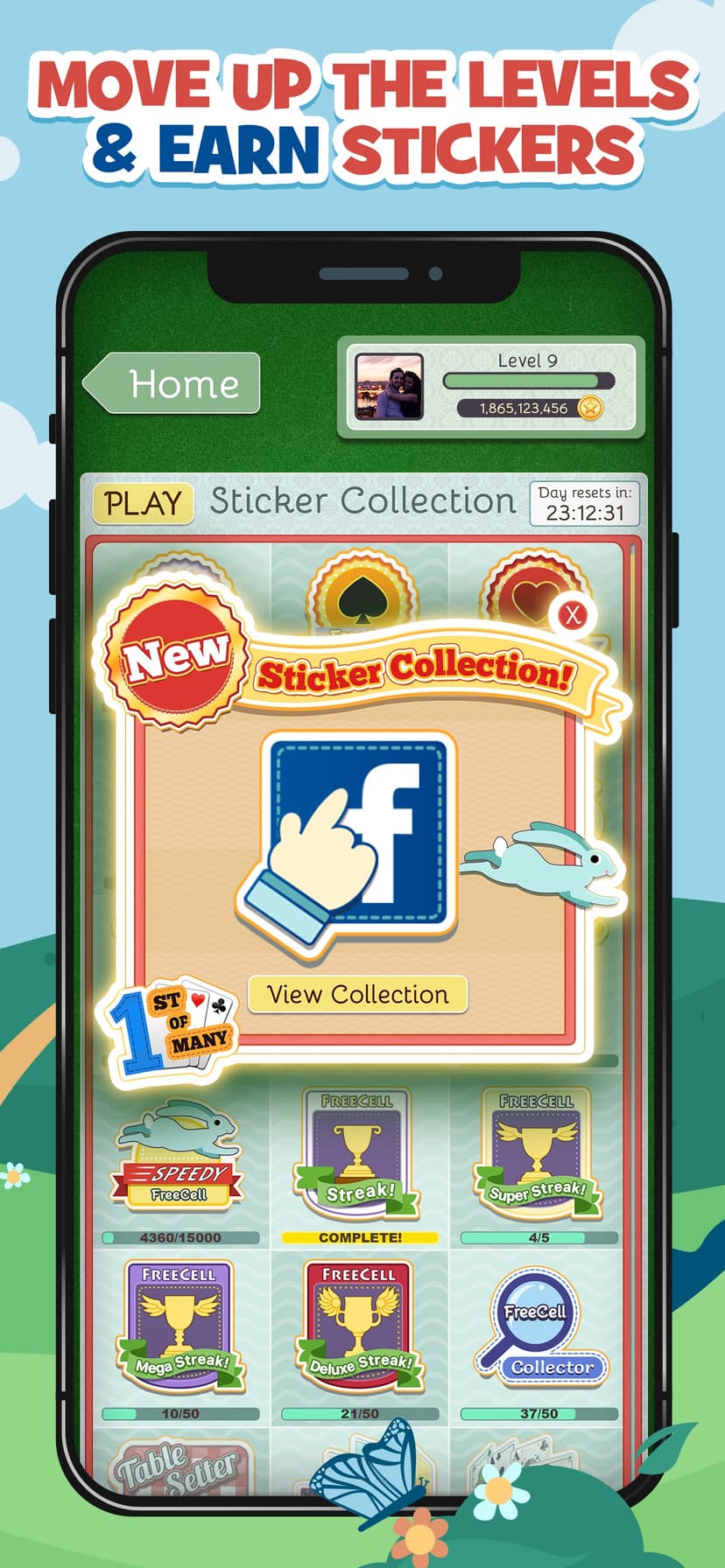 FreeCell Deluxe® Social screenshot 6 - screenshot