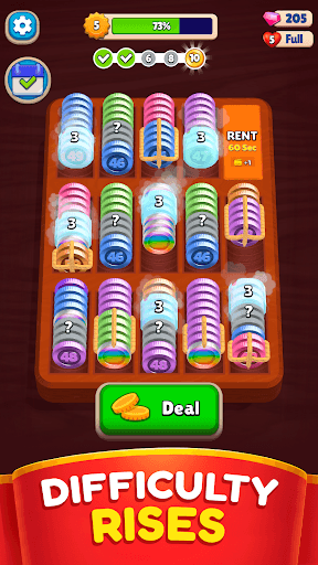 Pocket Sort: Coin Merge Puzzle screenshot 6 - screenshot