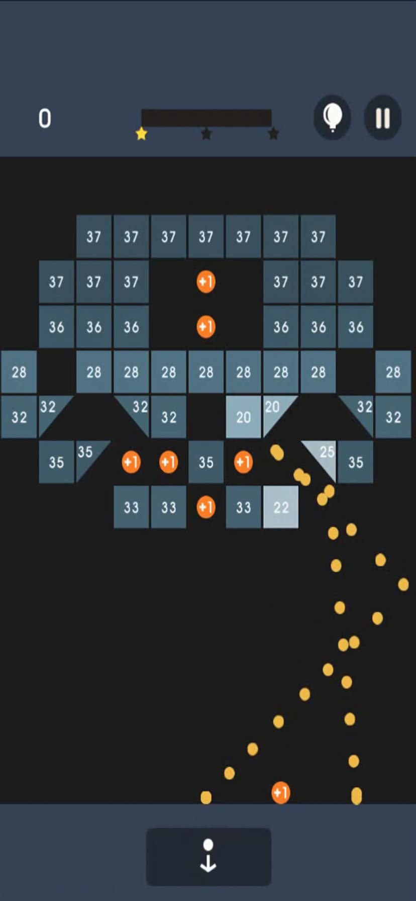 Bricks Breaker Puzzle screenshot 1 - screenshot