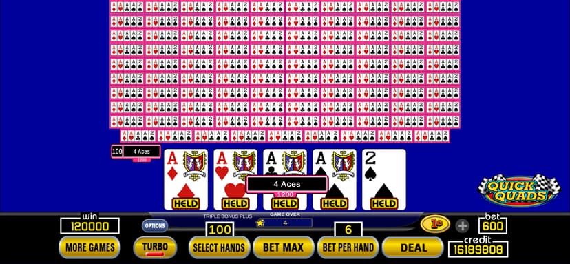 Hundred Play Draw Poker screenshot 8 - screenshot