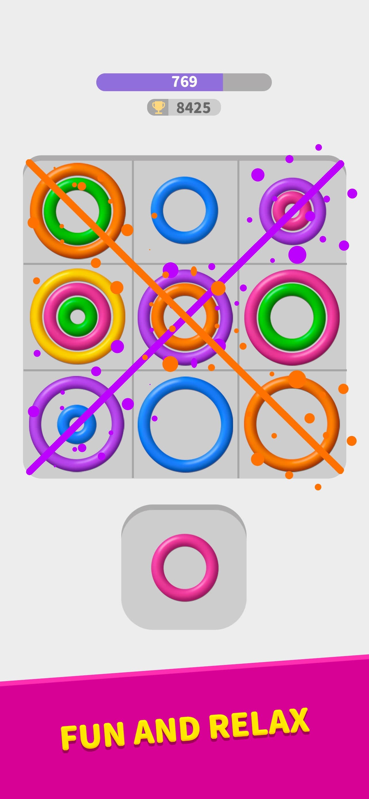 Color Rings Matching Puzzle screenshot 2 - screenshot