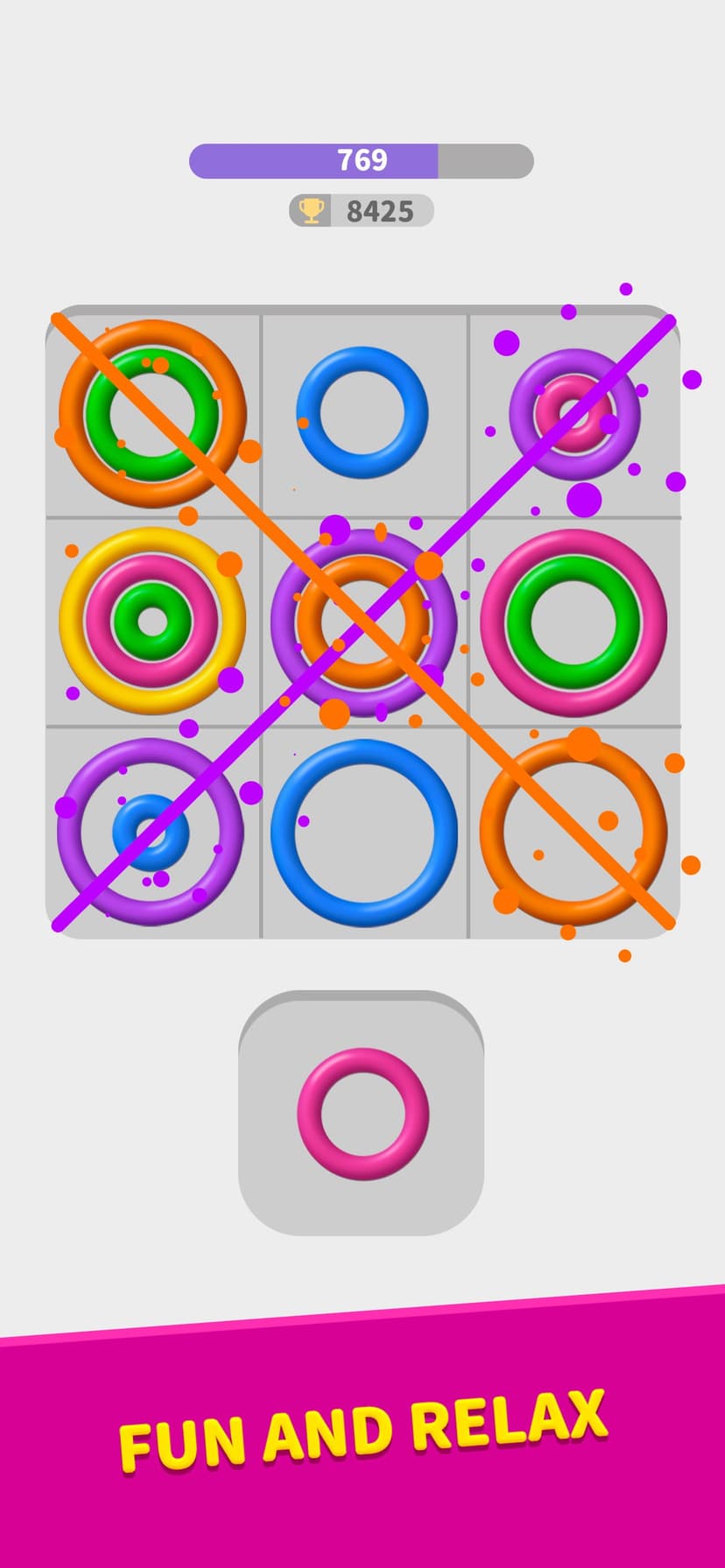 Color Rings Matching Puzzle screenshot 2 - screenshot