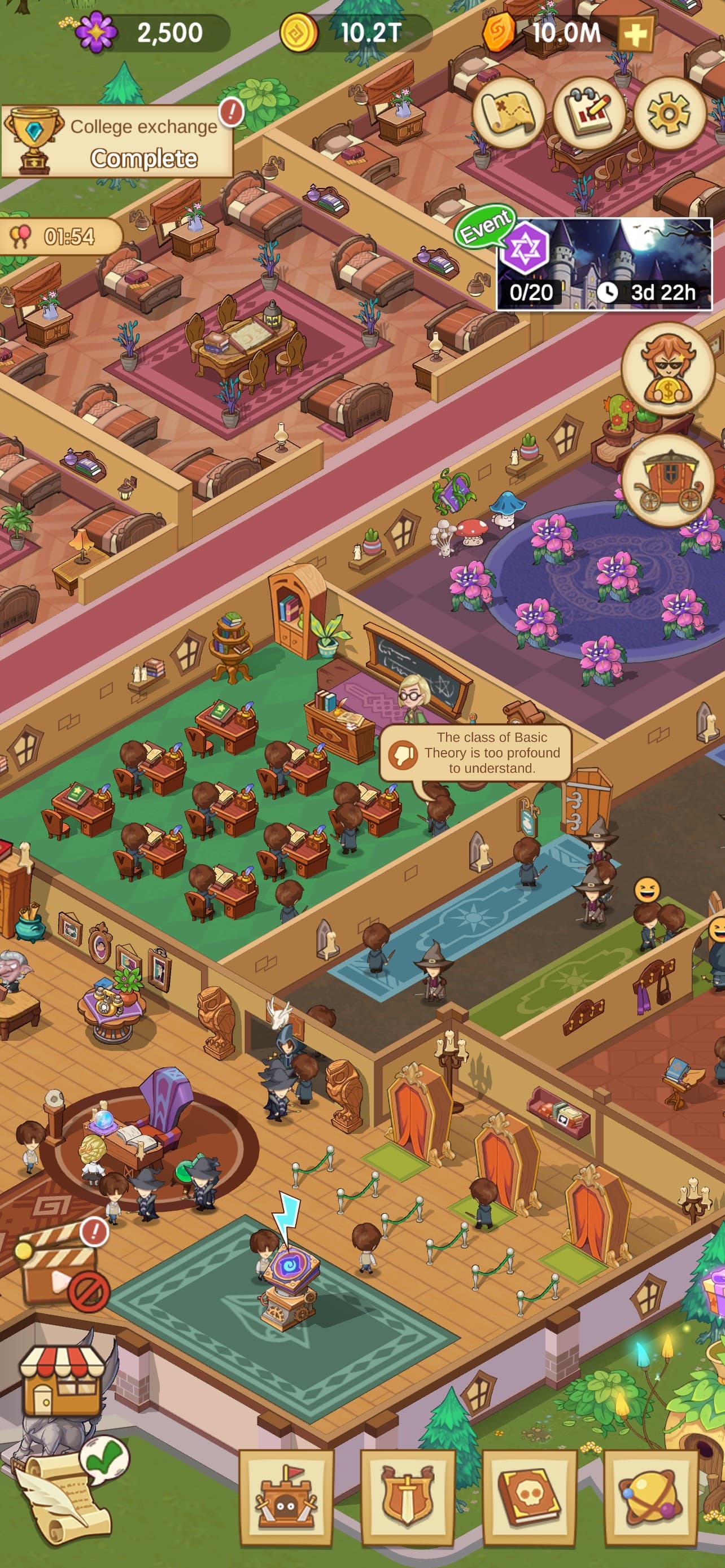 Idle Magic Academy screenshot 1 - screenshot
