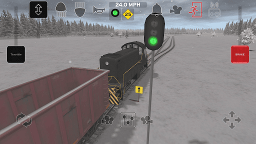 Train and rail yard simulator screenshot 1 - screenshot