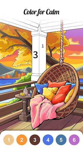 Calm Color—Zen coloring Game screenshot 5 - screenshot