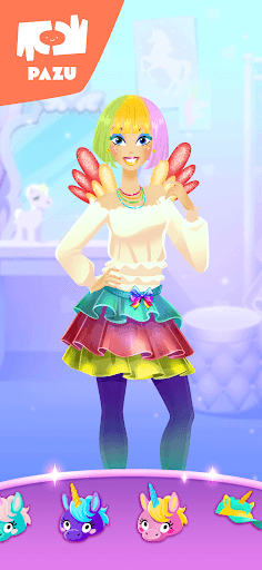 Makeup girls unicorn dress up screenshot 6 - screenshot