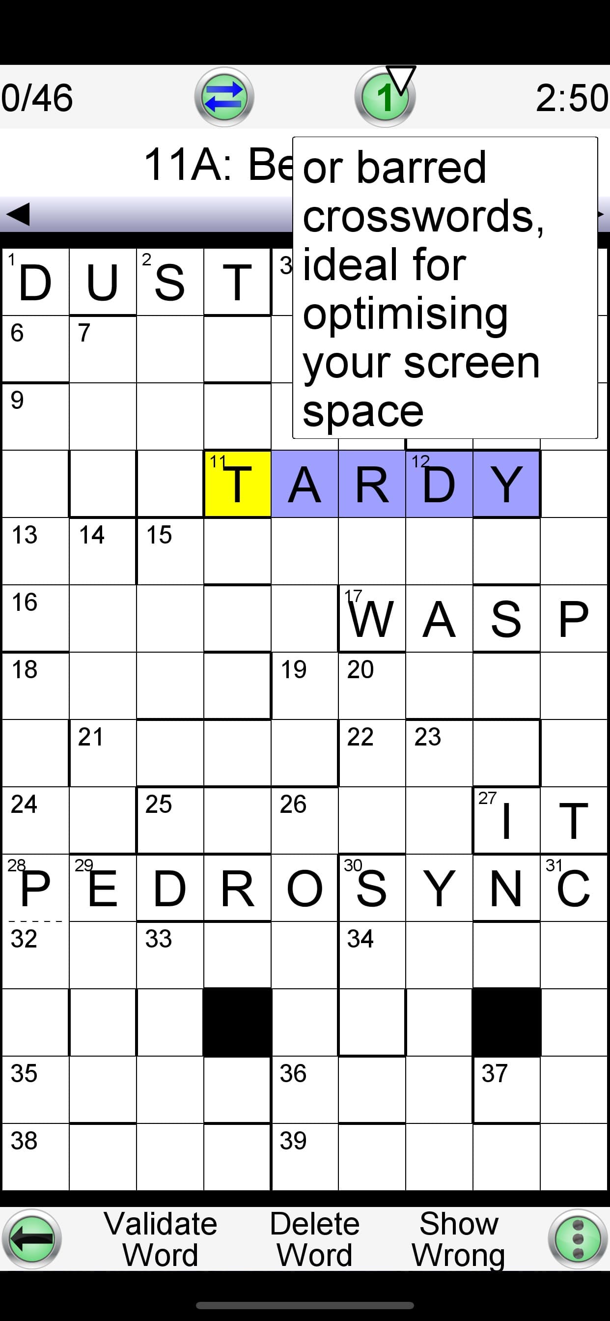 Crossword Unlimited screenshot 3 - screenshot