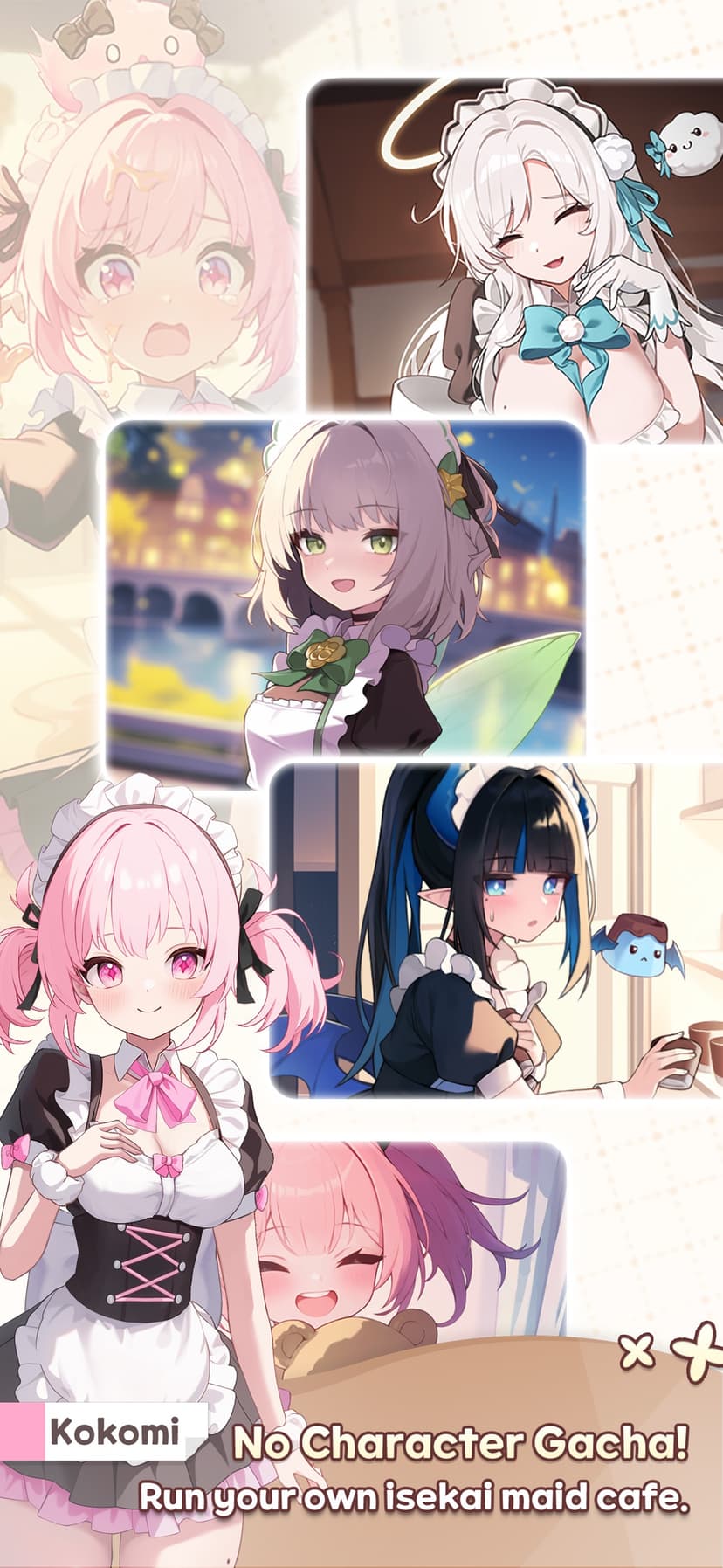Merge Maid Cafe screenshot 2 - screenshot