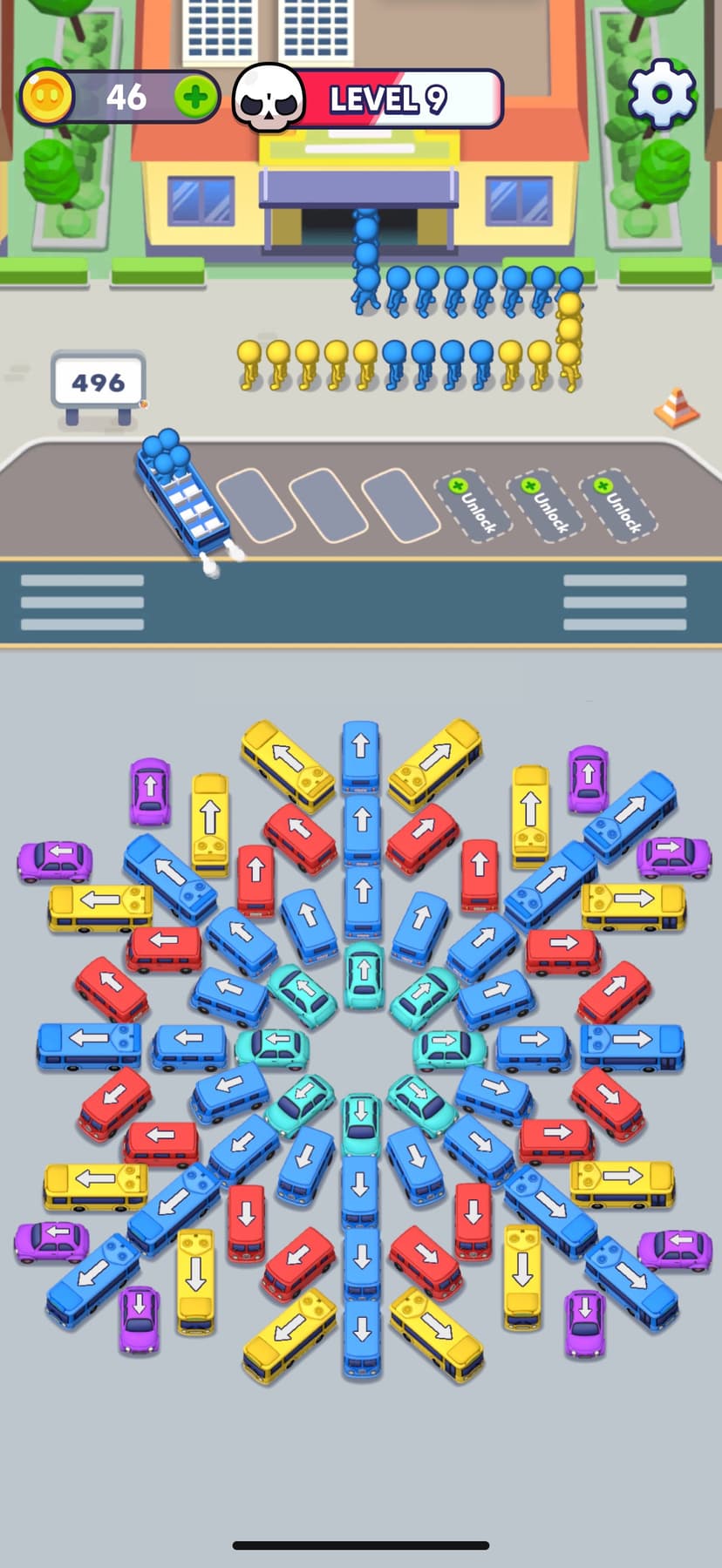 Crazy Bus Jam - Traffic Escape screenshot 3 - screenshot
