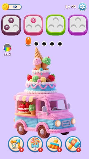 Wool Frenzy: 3D Yarn Games screenshot 6 - screenshot