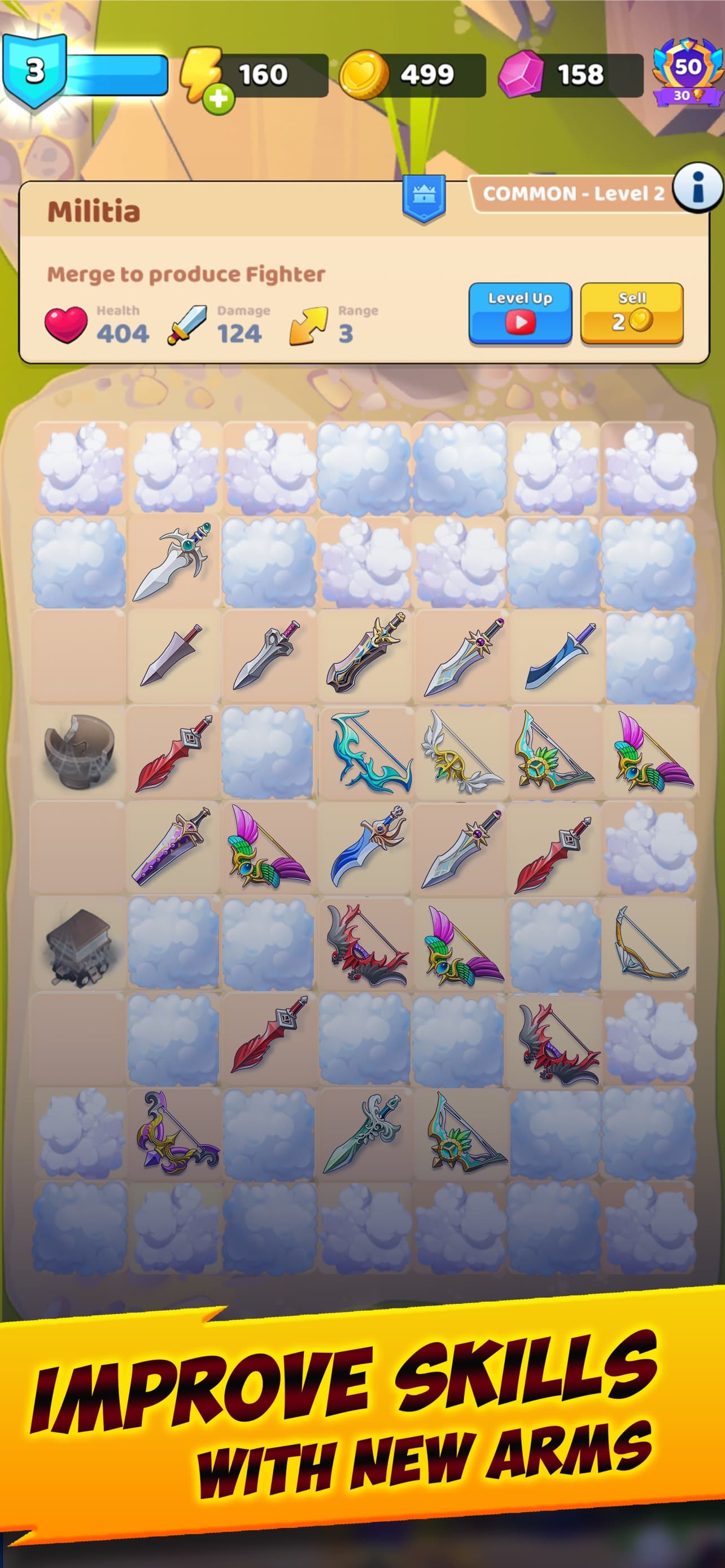 Merge Legions: War Battle Game screenshot 6 - screenshot