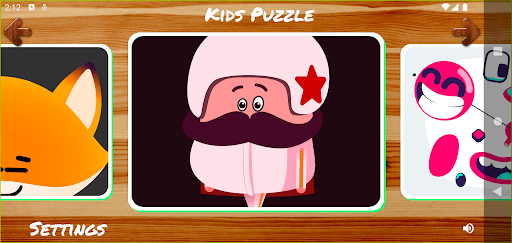 Kids Puzzles: Character Jigsaw screenshot 1 - screenshot
