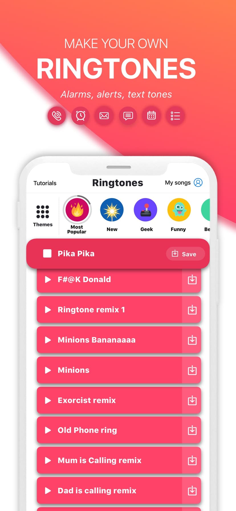 Ringtones HD ∙ Ringtone Maker screenshot 1 - screenshot
