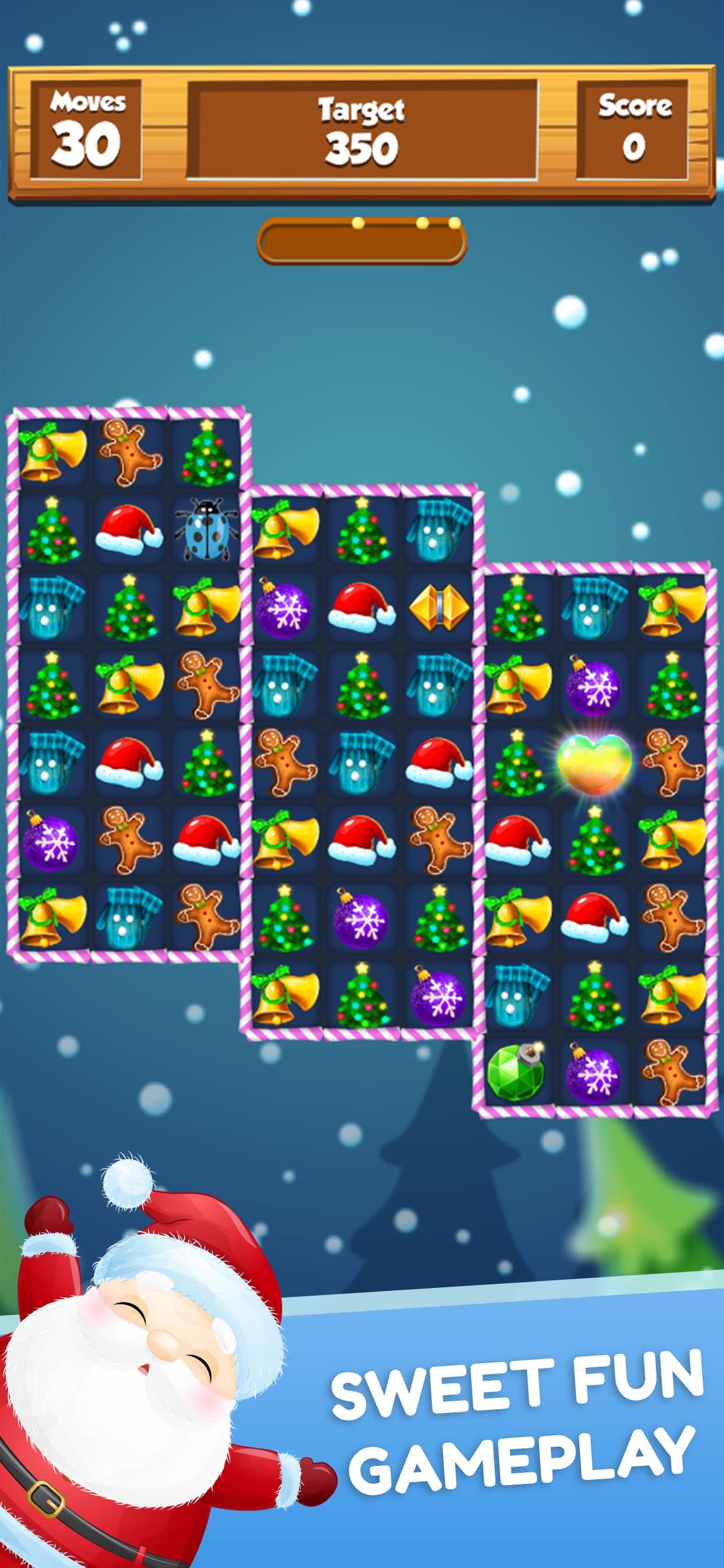 Christmas Match 3 Games screenshot 1 - screenshot