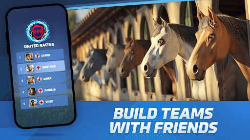 Horse Racing Rivals: Team Game screenshot 2 - screenshot